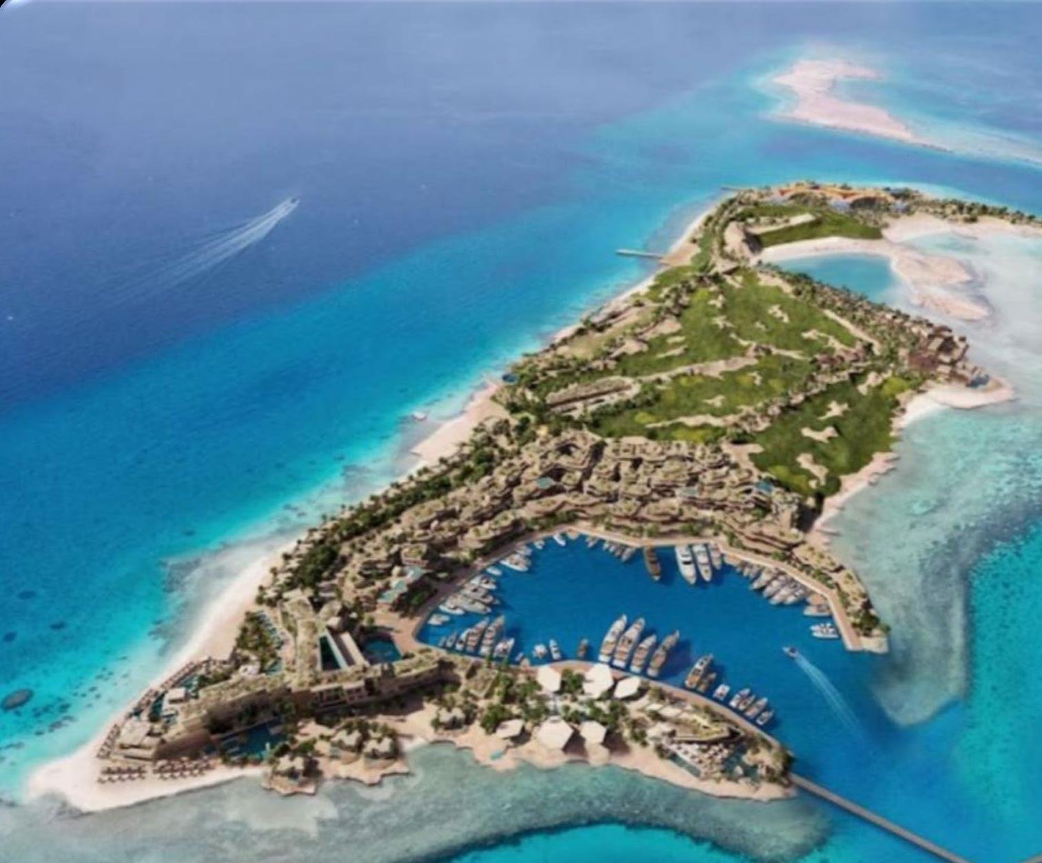 منتجع جزيرة سندالة (نيوم)